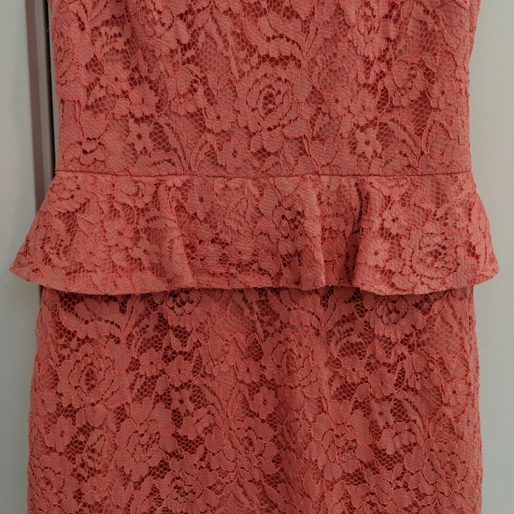 Cynthia Steffe lace peplum dress - Picture 2 of 4
